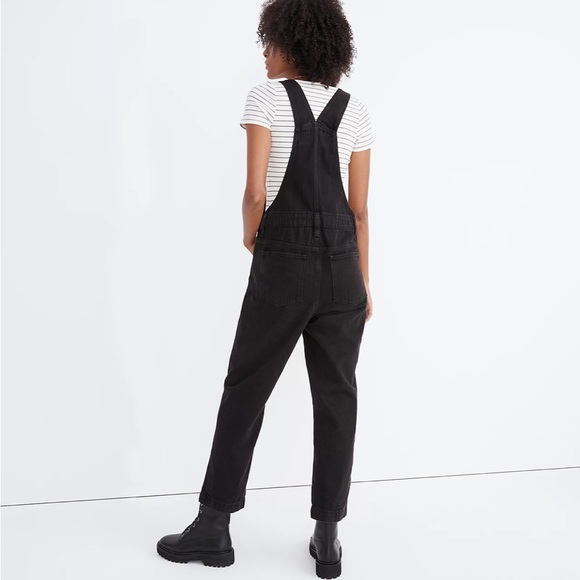 NWT Madewell Straight-leg Overalls in Lunar Wash - Picture 3 of 6